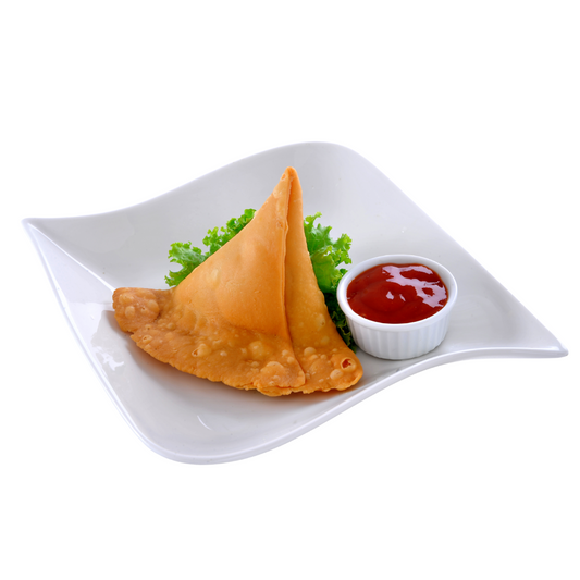 bread and biryani samosa